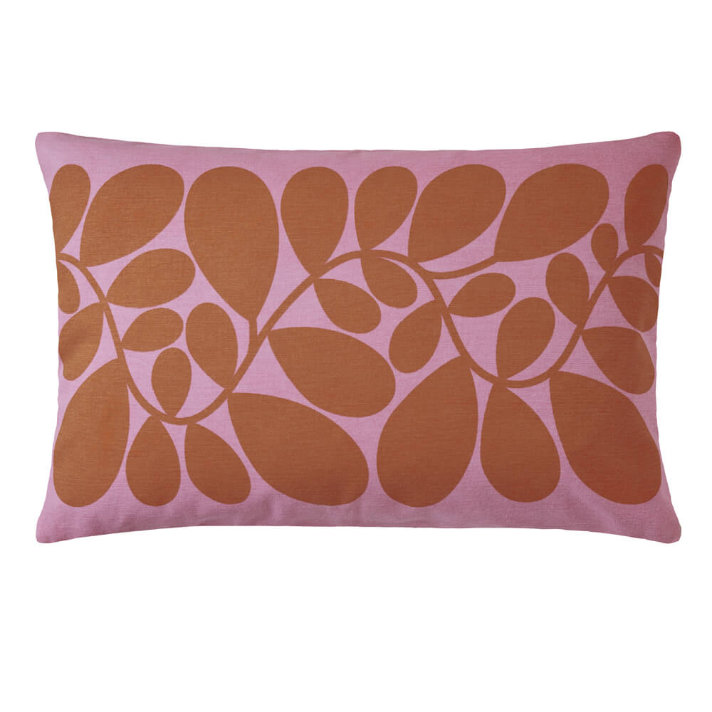 Pink orla kiely store cushion